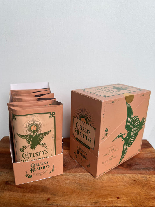 Chelsea's Healthys Smoking Blend (Retail Box of 5 packs)